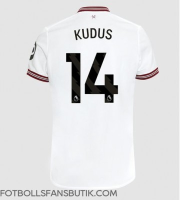 West Ham United Mohammed Kudus #14 Replika Bortatröja 2023-24 Kortärmad